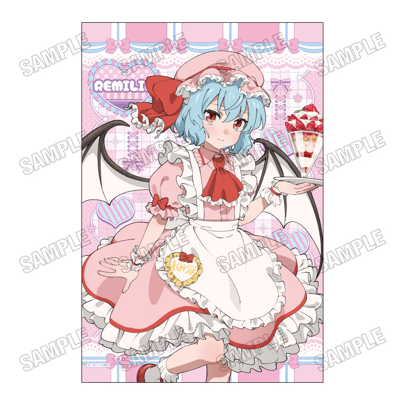 東方Project 描き下ろしB2タペストリー メイドVer. 3 レミリア・スカーレット【予約商品】