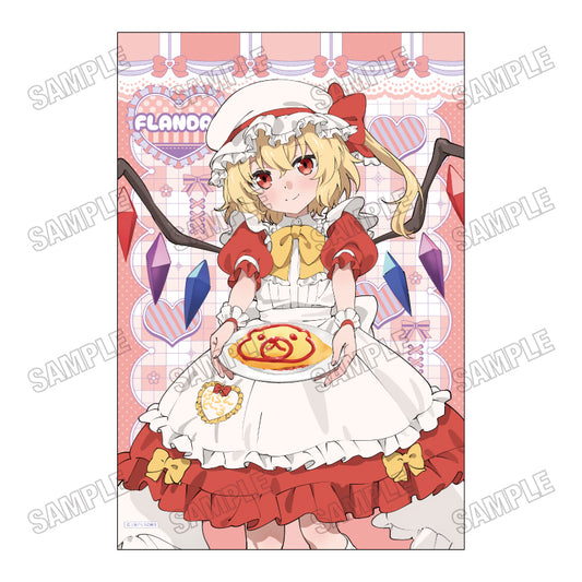 東方Project 描き下ろしB2タペストリー メイドVer. 4 フランドール・スカーレット【予約商品】