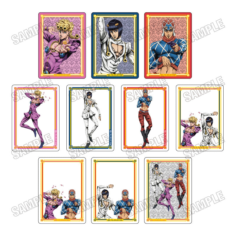 【Box/10】ジョジョの奇妙な冒険 黄金の風 描き下ろしアクリルカードコレクション AM2026【予約商品】