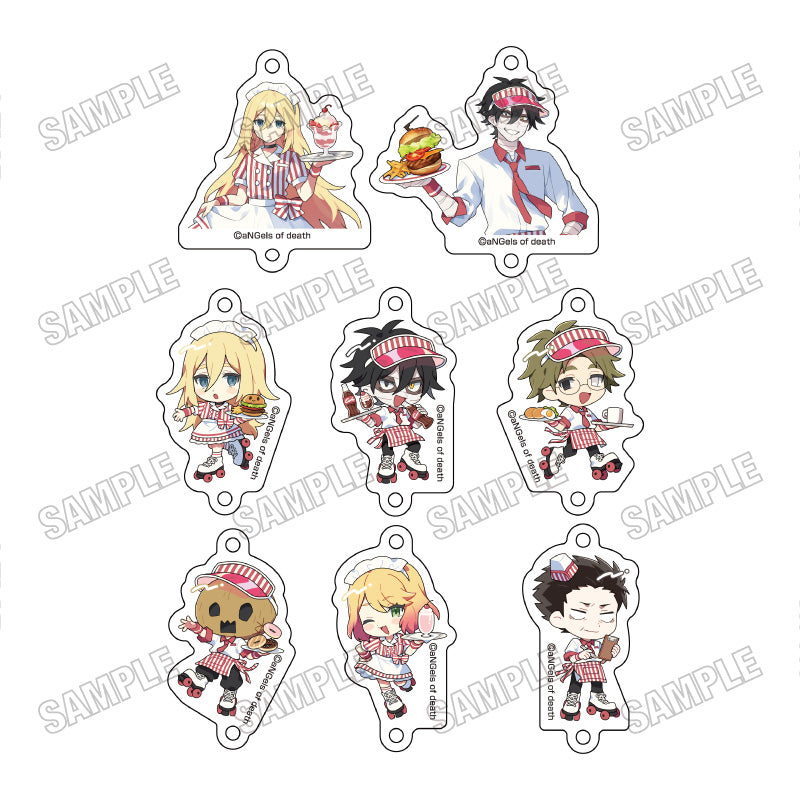 【Box/8】殺戮の天使 描き下ろし連結アクリルチャームコレクション ダイナーVer.【予約商品】