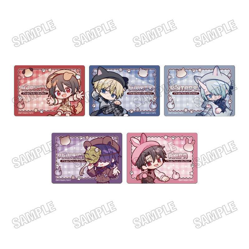 【Box/5】妖怪学校の先生はじめました! 描き起こしクリアカードコレクション アニマル×チェックVer.【予約商品】