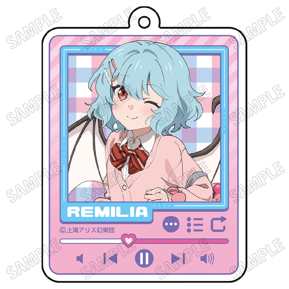 東方Project 描き下ろしアクリルキーホルダー 制服Ver. 3 レミリア・スカーレット【予約商品】