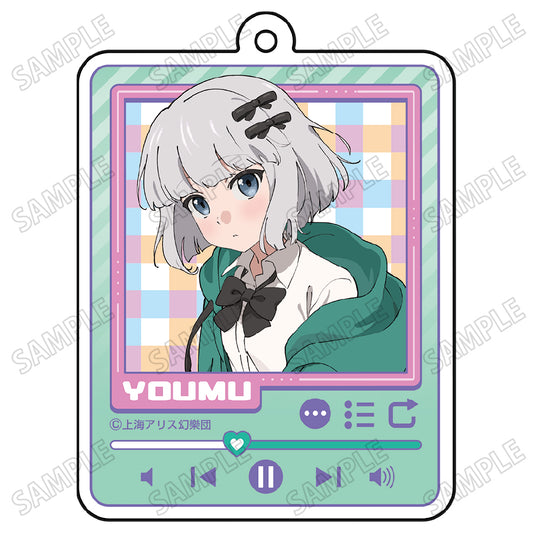 東方Project 描き下ろしアクリルキーホルダー 制服Ver. 5 魂魄妖夢【予約商品】