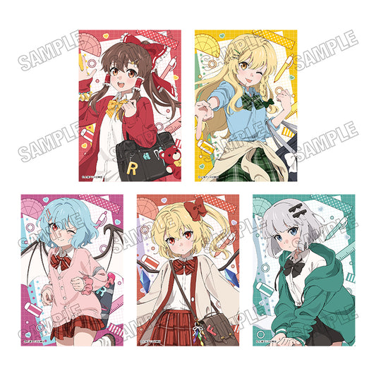 東方Project 描き下ろしイラストカードセット 制服Ver.【予約商品】