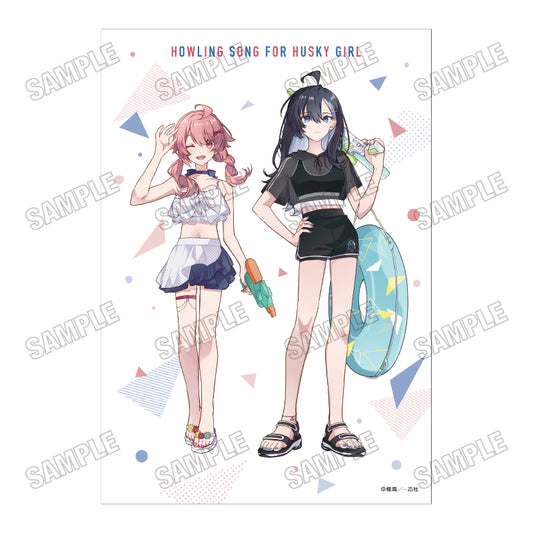 キミが吠えるための歌を、&ロンリーガールに逆らえない キミが吠えるための歌を、 描き下ろしキャンバスアート【予約商品】