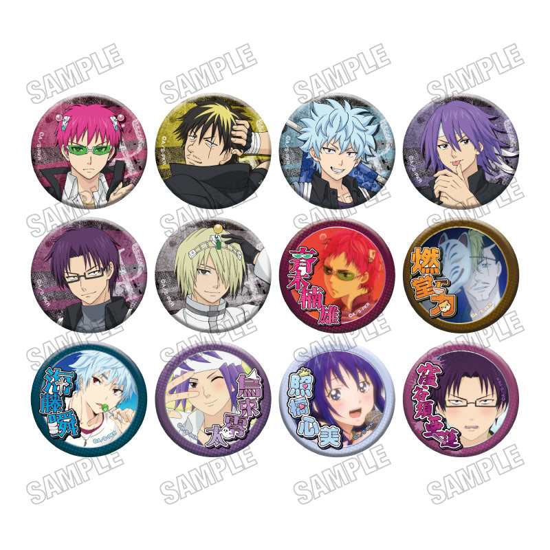 【Box/12】斉木楠雄のΨ難 缶バッジコレクション【予約商品】