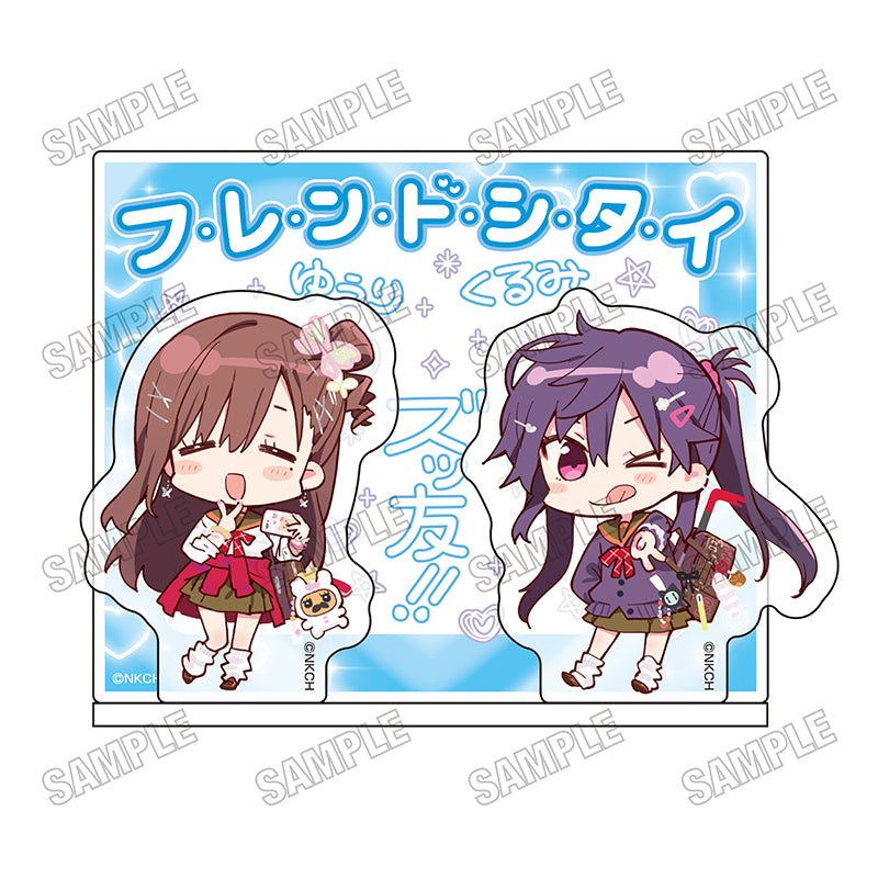 がっこうぐらし! 描き下ろしミニアクリルジオラマ ギャル風制服Ver. B【予約商品】