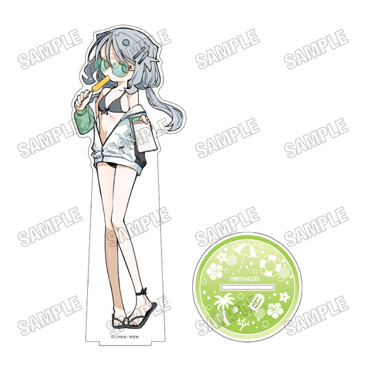 ぬるめた 描き下ろしBIGアクリルスタンドLL 海の家Ver. 3 鴉越咲樹菜【予約商品】