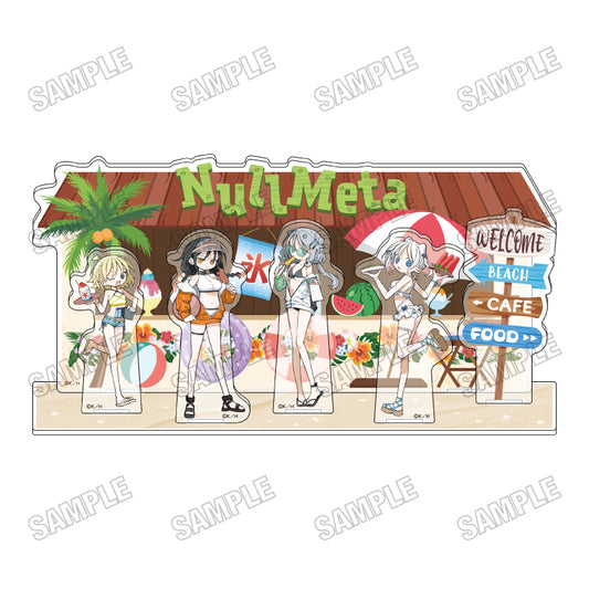 ぬるめた 描き下ろしアクリルジオラマ 海の家Ver.【予約商品】