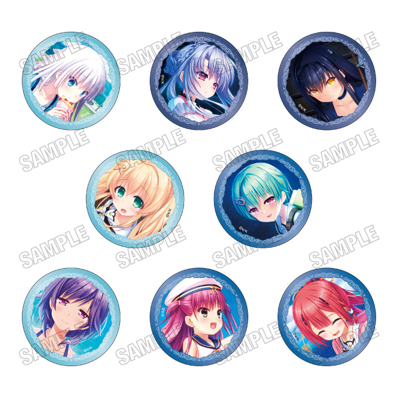 【Box/8】Summer Pockets REFLECTION BLUE 缶バッジコレクション【予約商品】