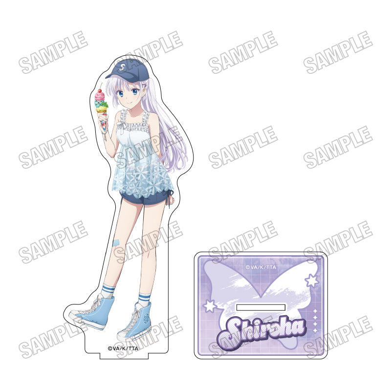 Summer Pockets 描き下ろしBIGアクリルスタンド ストリートVer. 1 鳴瀬