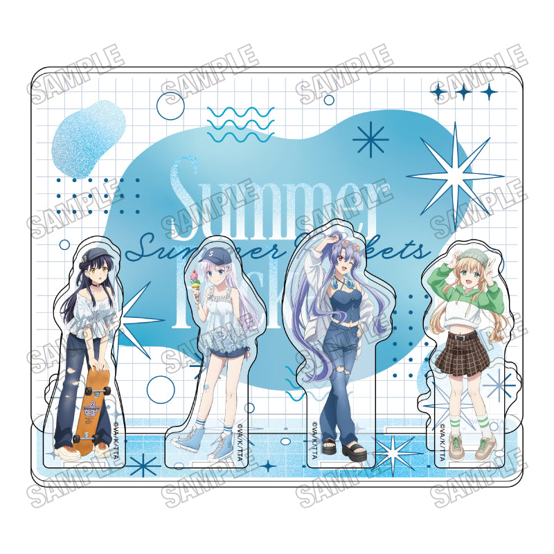 Summer Pockets 描き下ろしアクリルジオラマ ストリートVer.【予約商品】