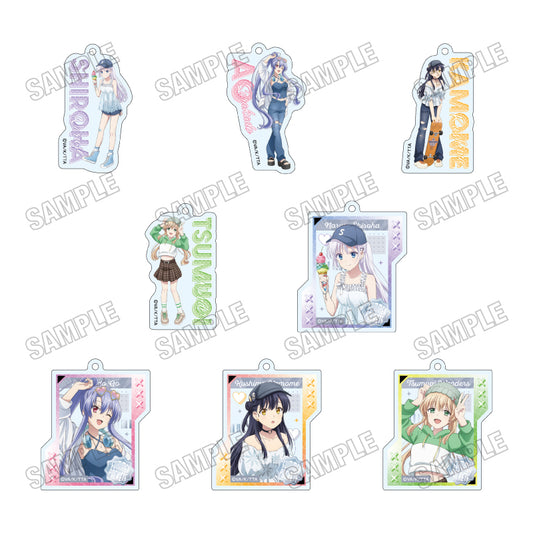 【Box/8】Summer Pockets 描き下ろしアクリルキーホルダーコレクション ストリートVer.【予約商品】