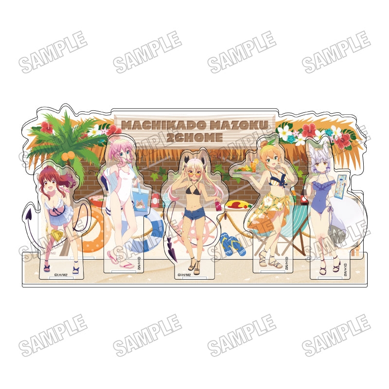 まちカドまぞく 2丁目 描き下ろしアクリルジオラマ 海の家 あすらVer.【予約商品】