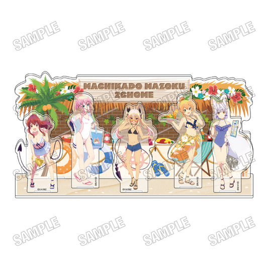 まちカドまぞく 2丁目 描き下ろしアクリルジオラマ 海の家 あすらVer.【予約商品】
