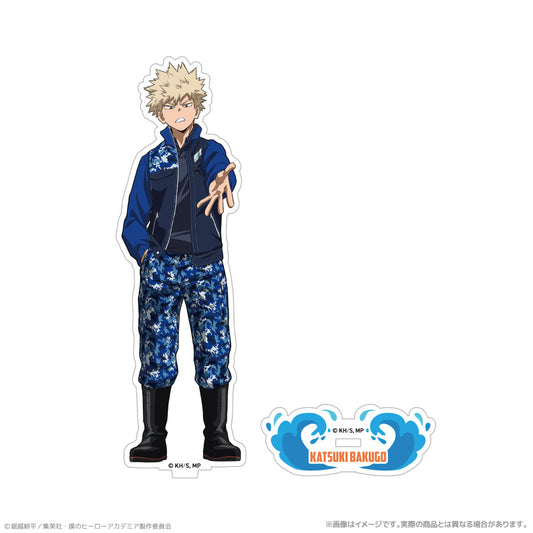 僕のヒーローアカデミア 描き下ろしアクリルスタンド 爆豪勝己 海の生きものたちと一緒にPLUS ULTRA【予約商品】