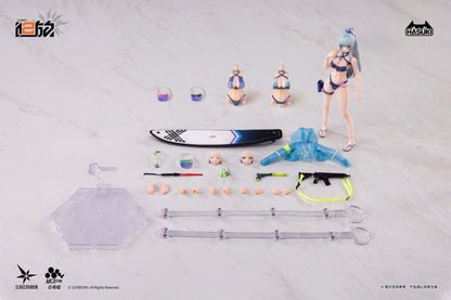 HASUKI POCKET ART シリーズ PA013 ドールズフロントライン2:エクシリウム クルカイ 1/12スケール可動フィギュア 豪華版【予約商品】