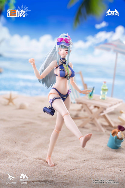 HASUKI POCKET ART シリーズ PA013 ドールズフロントライン2:エクシリウム クルカイ 1/12スケール可動フィギュア 豪華版【予約商品】