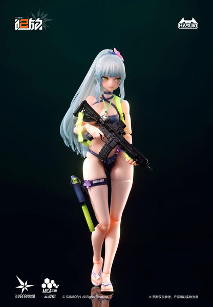 HASUKI POCKET ARTSシリーズ PA013 ドールズフロントライン2:エクシリウム クルカイ 1/12スケール可動フィギュア 豪華版【予約商品】