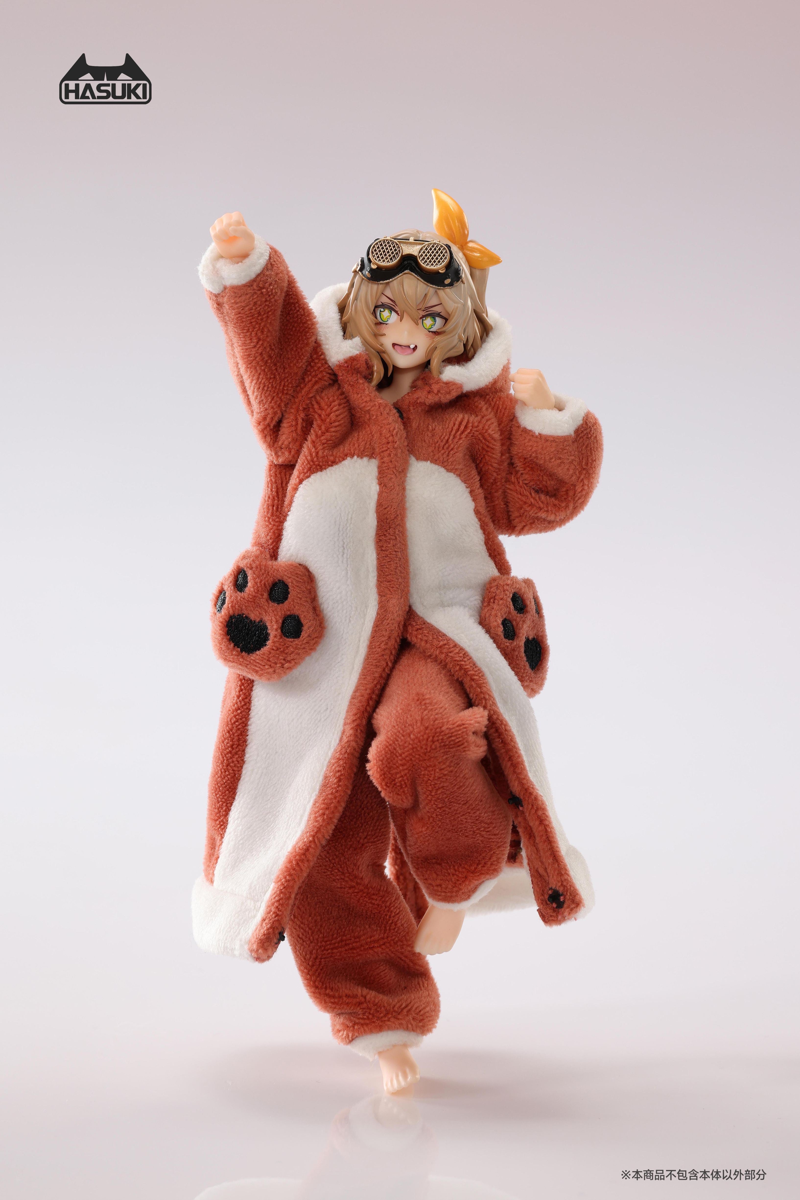HASUKI CS021A モコモコルームウェア 1/12スケール フィギュア用着せ