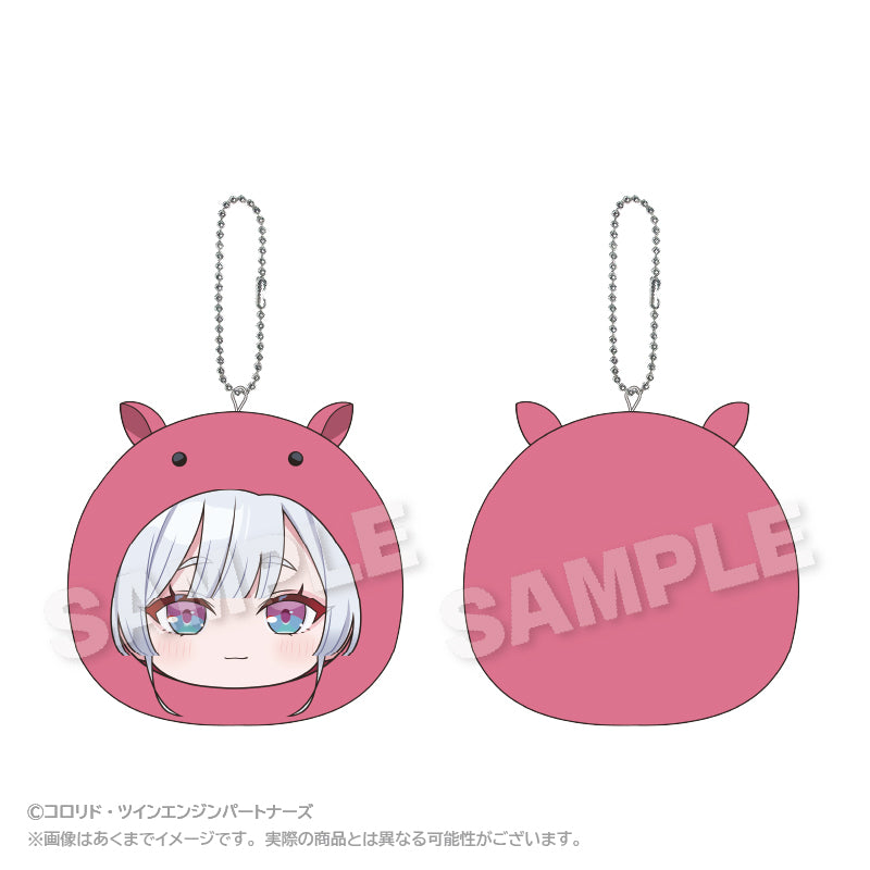 超かぐや姫! まるめいつクッションキーホルダー 月見ヤチヨ【予約商品】