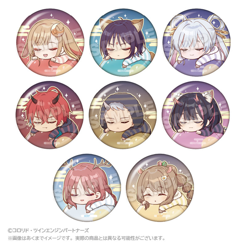 【Box/8】超かぐや姫! ふわみんトレーディング缶バッジ【予約商品】