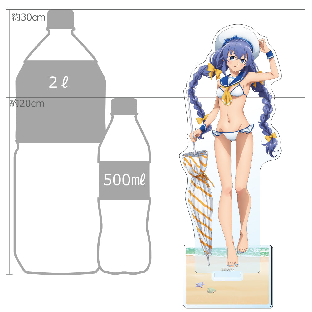 無職転生II -異世界行ったら本気だす- 描き下ろし特大アクリルスタンド ロキシー/マリンセーラー水着【予約商品】
