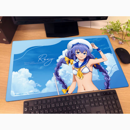 無職転生II -異世界行ったら本気だす- 描き下ろしラバーマット ロキシー/マリンセーラー水着【予約商品】