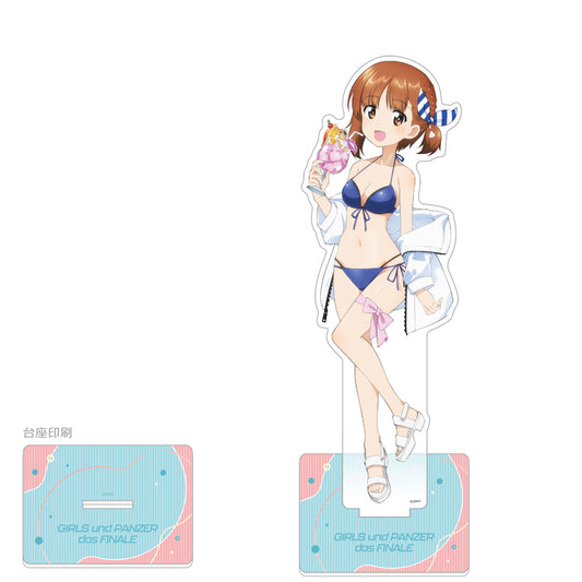 ガールズ&パンツァー 最終章 描き下ろし特大アクリルスタンド 西住みほ/リゾート水着【予約商品】