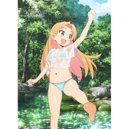 瑠璃の宝石 描き下ろしB2タペストリー 谷川瑠璃/水遊び Wスエード【再販】【予約商品】