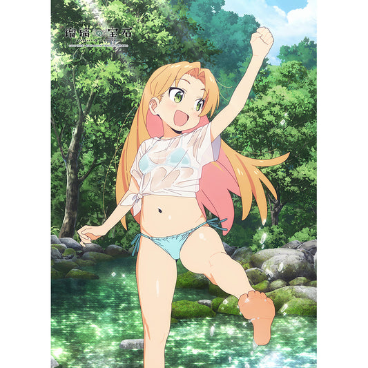 瑠璃の宝石 描き下ろしB2タペストリー 谷川瑠璃/水遊び Wスエード【再販】【予約商品】