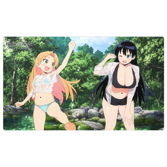 瑠璃の宝石 描き下ろしラバーマット 水遊び【再販】【予約商品】