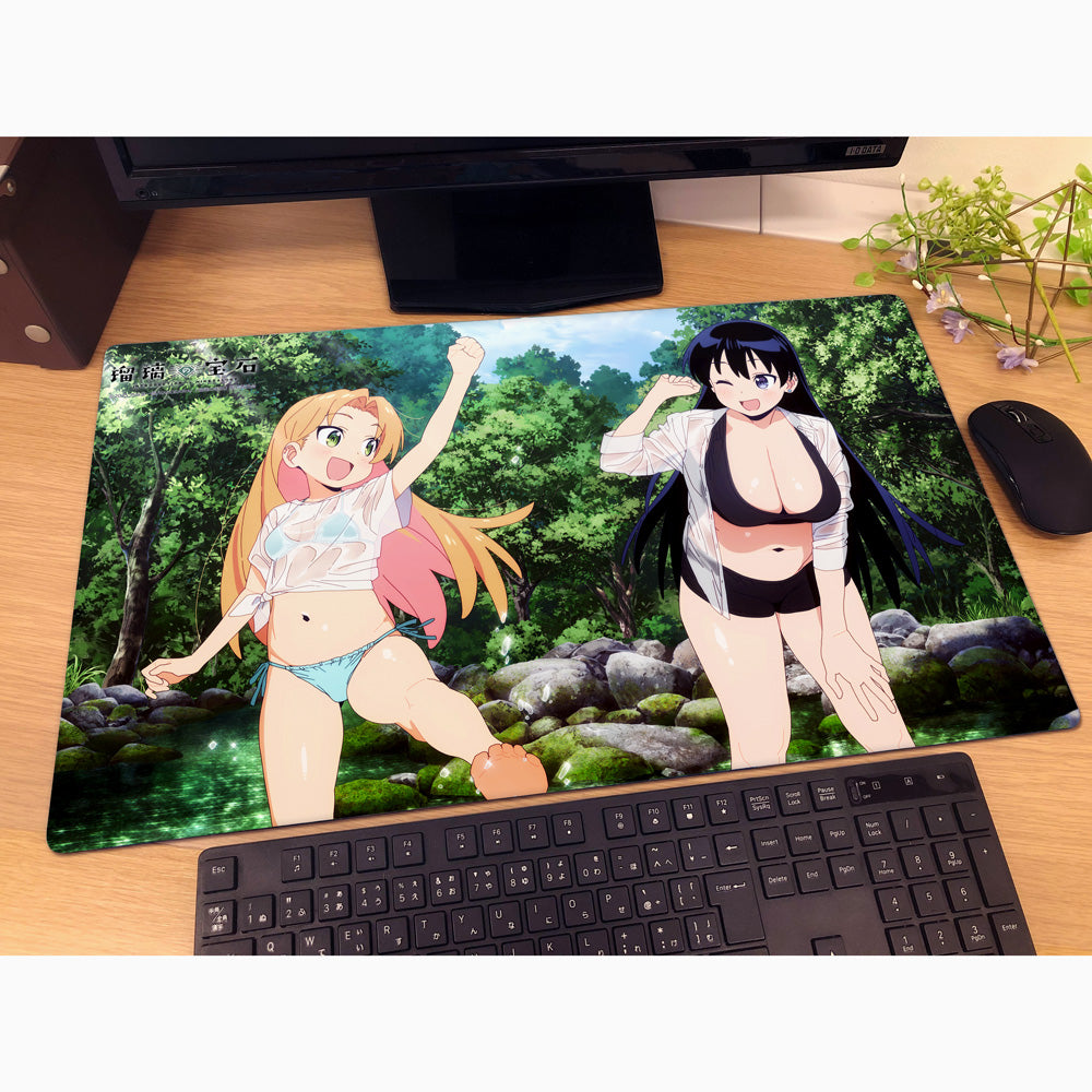 瑠璃の宝石 描き下ろしラバーマット 水遊び【再販】【予約商品】