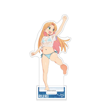 瑠璃の宝石 描き下ろしアクリルスタンド 谷川瑠璃/水遊び【再販】【予約商品】