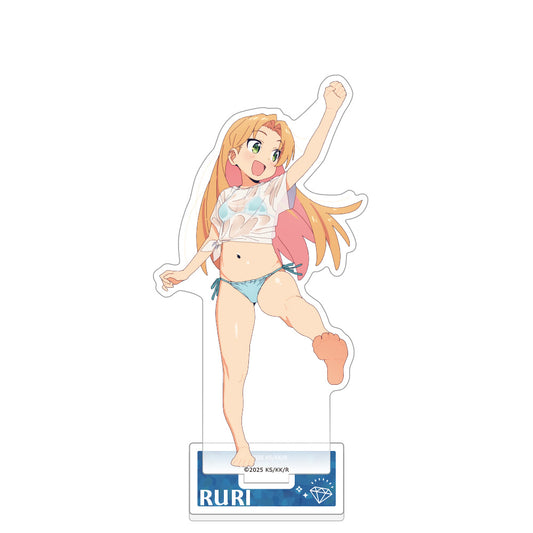 瑠璃の宝石 描き下ろしアクリルスタンド 谷川瑠璃/水遊び【再販】【予約商品】