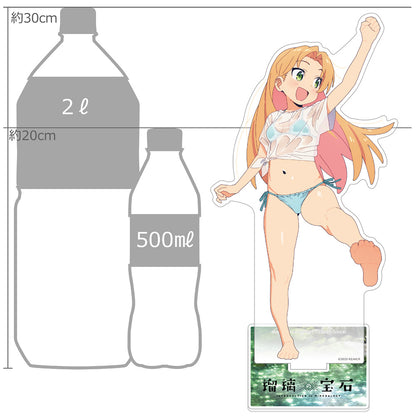 瑠璃の宝石 描き下ろし特大アクリルスタンド 谷川瑠璃/水遊び【再販】【予約商品】