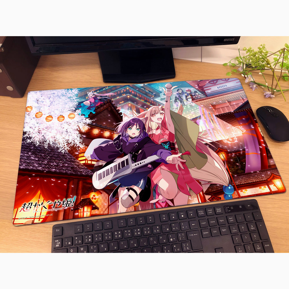 超かぐや姫! ラバーマット メインビジュアル - Tokyo Otaku Mode