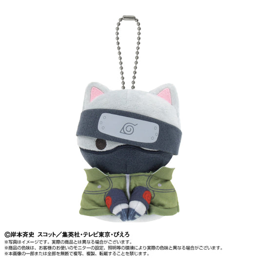 NARUTO-ナルト- Chibiぬいマスコット×MEGA CAT PROJECT ニャルト! はたけカカシ【再販】【予約商品】