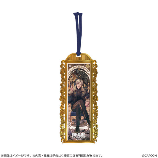バイオハザード30周年 メインアートメタルブックマーカー レオン【再販】【予約商品】