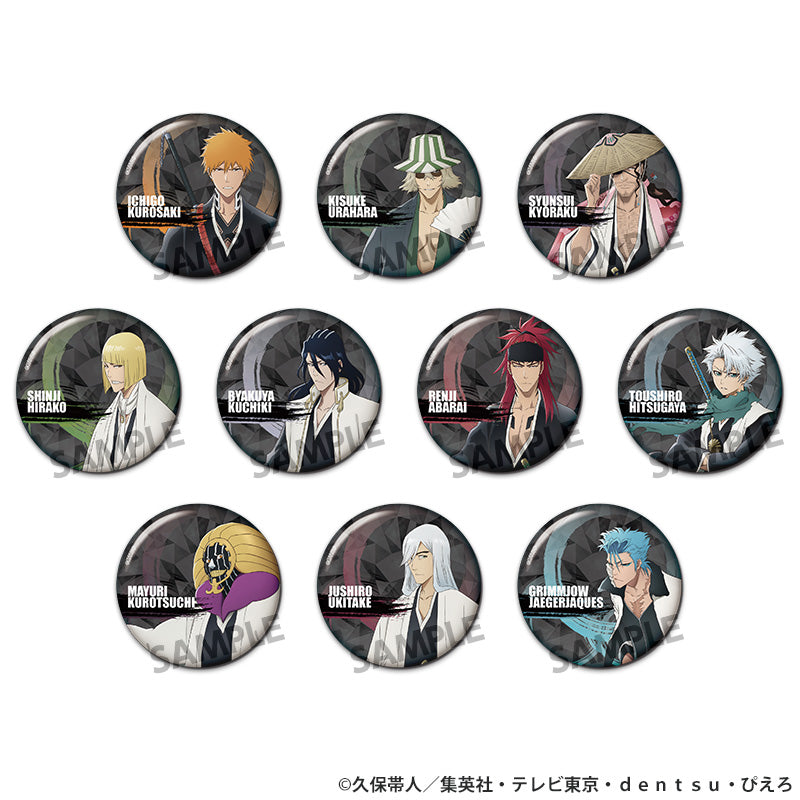 【Box/10】BLEACH 千年血戦篇 トレーディングホログラム缶バッジ Vol.1【予約商品】