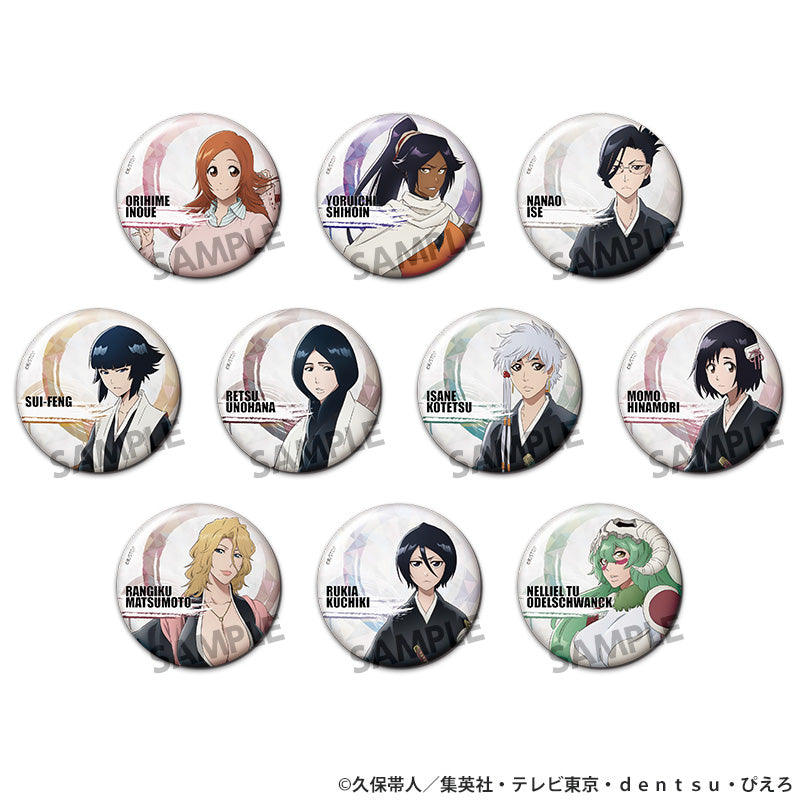 【Box/10】BLEACH 千年血戦篇 トレーディングホログラム缶バッジ Vol.2【予約商品】