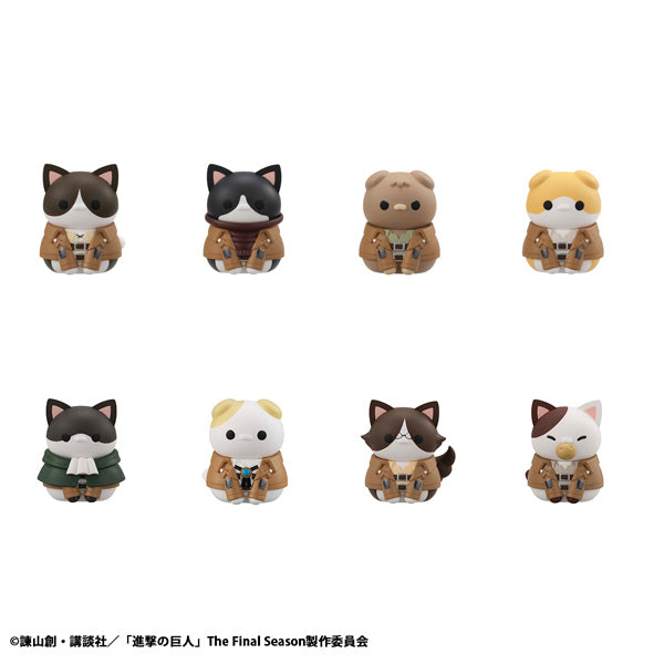 【Box/8】MEGA CAT PROJECT 進撃の巨人 進撃のニャンコ 調査兵団集合だニャン!【予約商品】