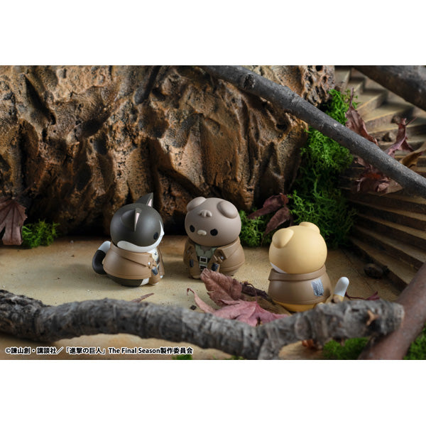 【Box/8】MEGA CAT PROJECT 進撃の巨人 進撃のニャンコ 調査兵団集合だニャン!【予約商品】