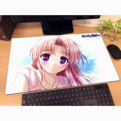 夜明け前より瑠璃色な ラバーマット 鷹見沢菜月/笑顔【予約商品】