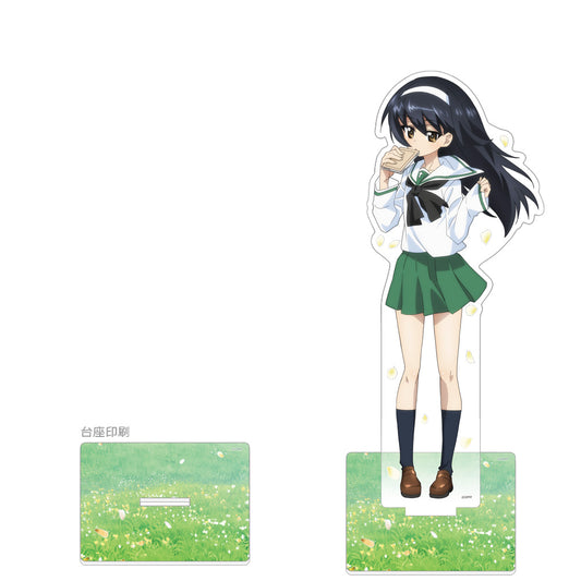 ガールズ&パンツァー 最終章 描き下ろし特大アクリルスタンド 冷泉麻子/制服【予約商品】