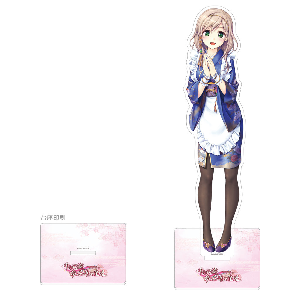 千の刃濤、桃花染の皇姫 特大アクリルスタンド 更科睦美【予約商品】