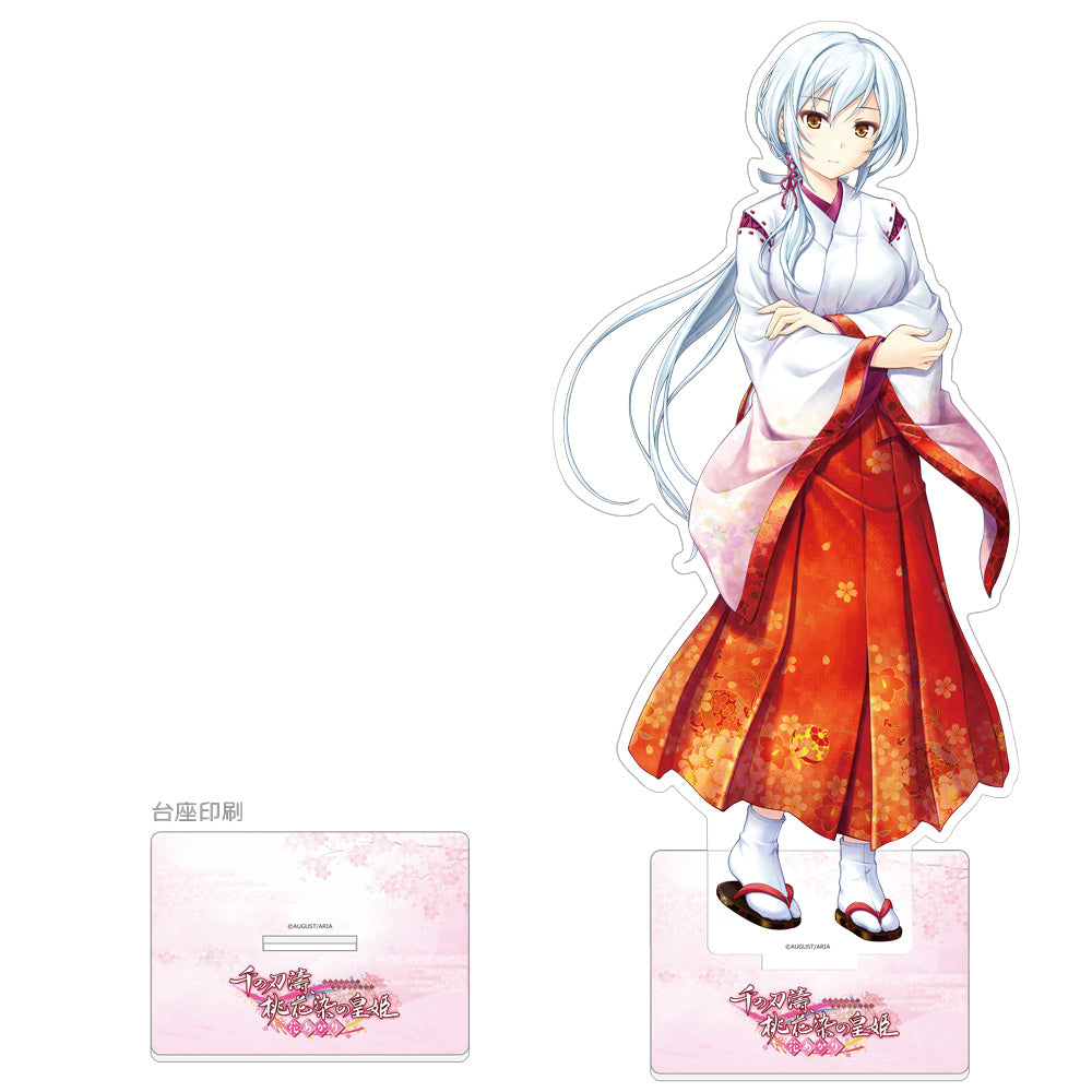 千の刃濤、桃花染の皇姫 特大アクリルスタンド 八岐雪花【予約商品】