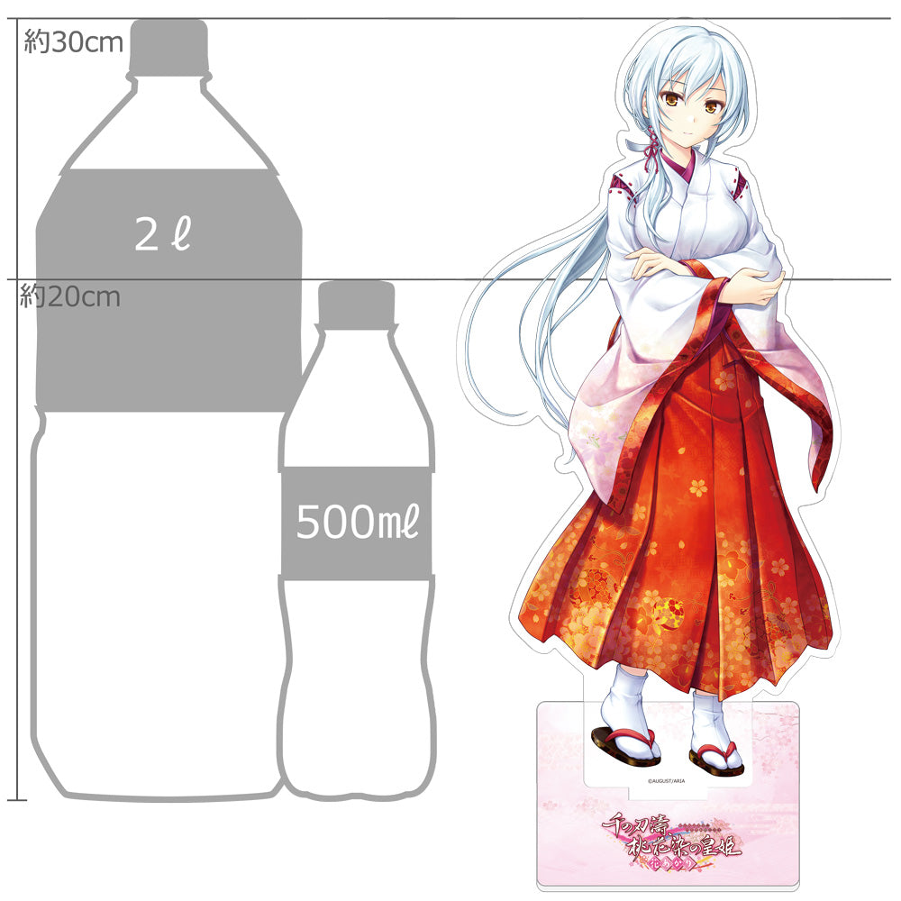 千の刃濤、桃花染の皇姫 特大アクリルスタンド 八岐雪花【予約商品】