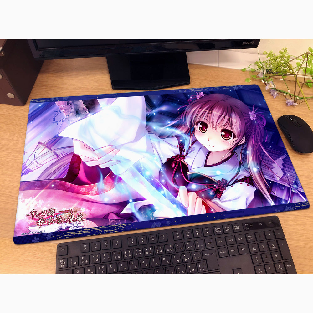 千の刃濤、桃花染の皇姫 ラバーマット 椎葉古杜音/研ぎ【予約商品】