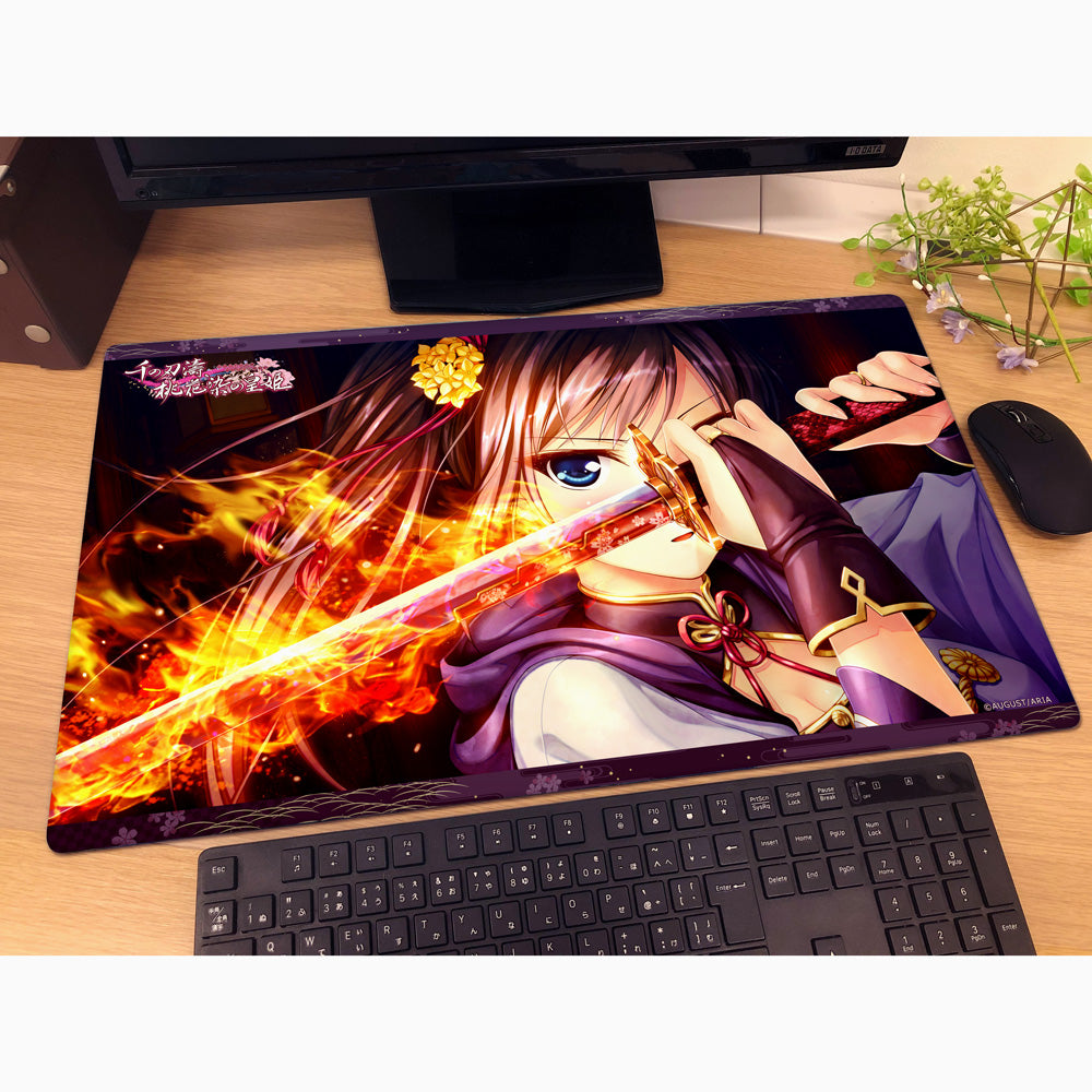 千の刃濤、桃花染の皇姫 ラバーマット 稲生滸/不知火【予約商品】